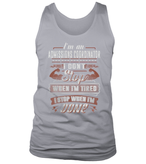 Admissions Coordinator Tank Top Unisex