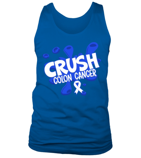 Crush Colon Cancer Awareness World Cancer Day Tank Top Unisex