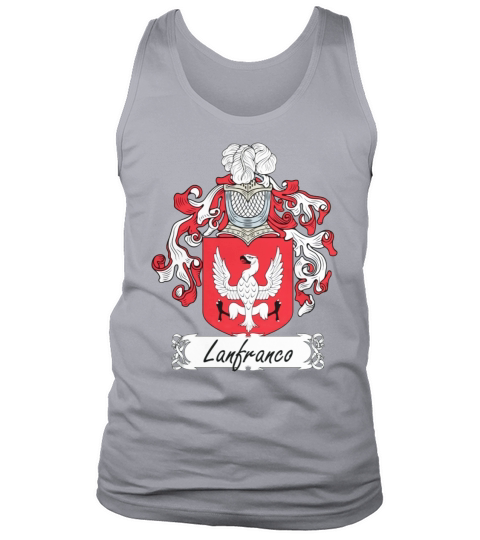 Lanfranco Family Crest Italian Family Crests Tank Top Unisex