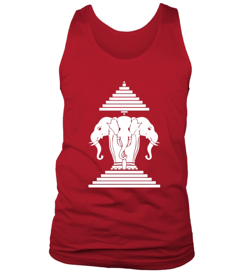 Laos Three Headed Elephant Tank Top Unisex