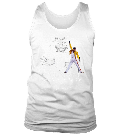 Queen Freddie Mercury Legends never die signature shirt Tank Top Unisex