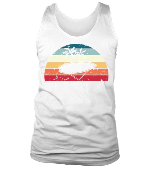 Retro Skimboarding Sunset Vintage skimboard Tank Top Unisex