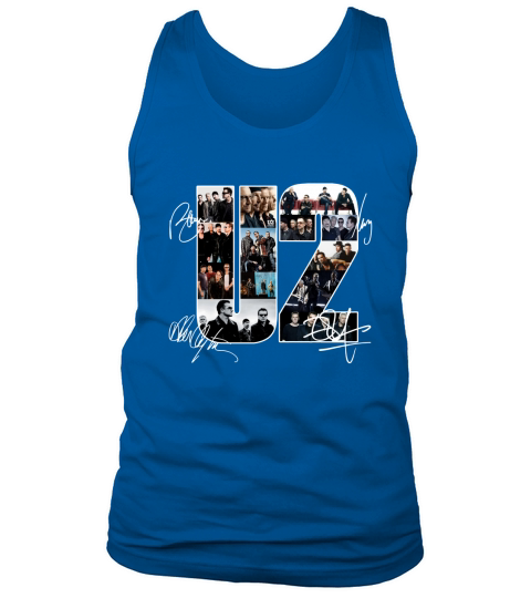 U2 Signatures shirt Tank Top Unisex