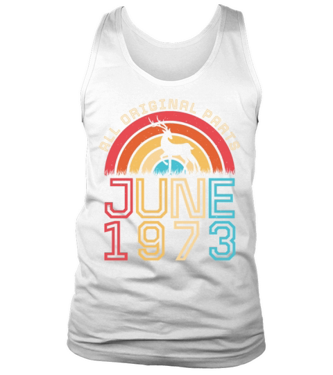 Vintage 1973 June Tank Top Unisex