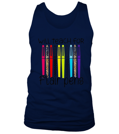 Will Teach For Flair Pens Tank Top Unisex