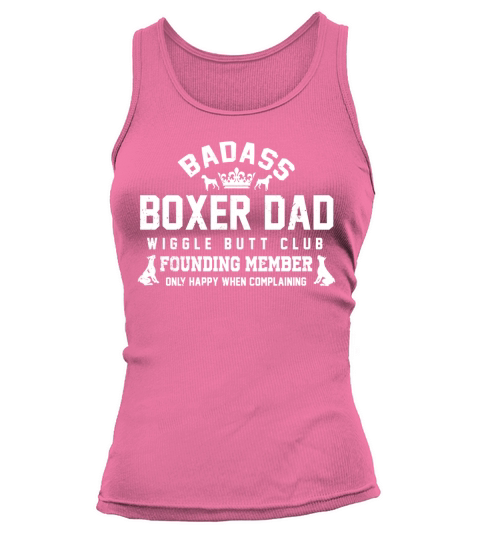 Boxer Dad Tank top Woman