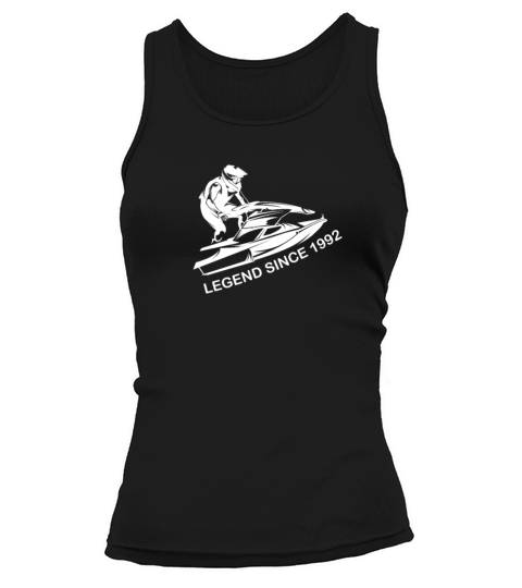 Jet ski vintage 1992 birthday 30 years Tank top Woman
