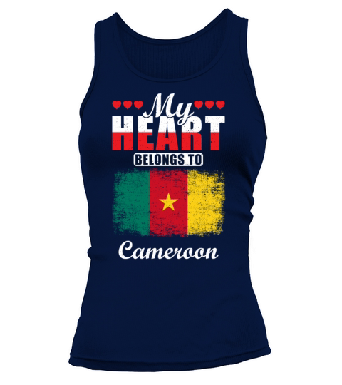 My Heart Belongs to Cameroon Tank top Woman