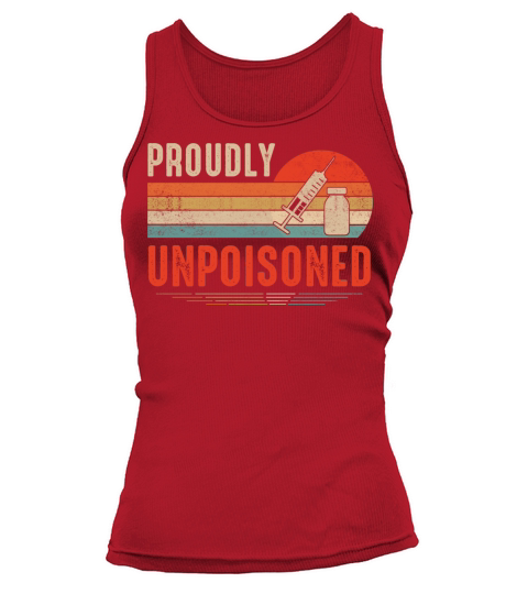 Proudly Unpoisoned Vintage Tank top Woman