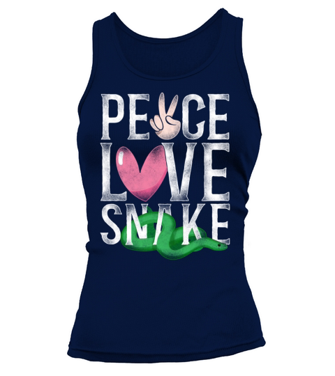 Snake Serpent Girl Vintage Peace Tank top Woman