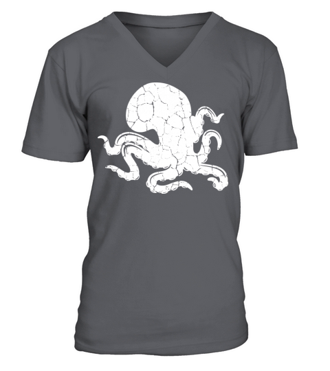 Octopus Sea Person Gift V-Neck T-shirt