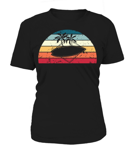 Retro Skimboarding Sunset Vintage skimboard Women's T-Shirt