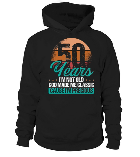 50th Birthday Idea for Her 50 years old for Mom Hoodie Unisex