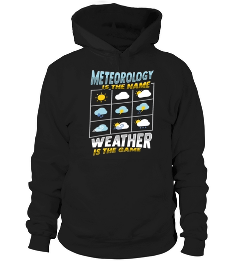 Meteorologist Weather Forecast Weatherman Hoodie Unisex