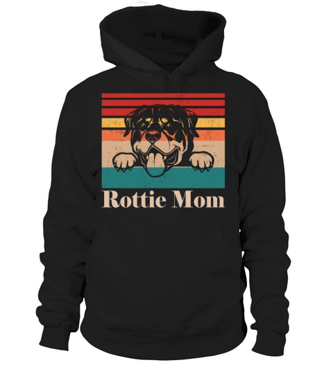 Rottie Mom - Rottweiler Lover Rott Dog Owner Rotti Hoodie Unisex