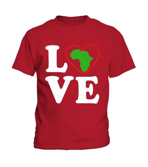 Black History Month Love Kids T-Shirt