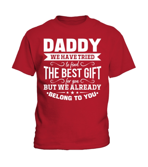 Funny Fathers Day Ideas Daddy Quote Happy Kids T-Shirt