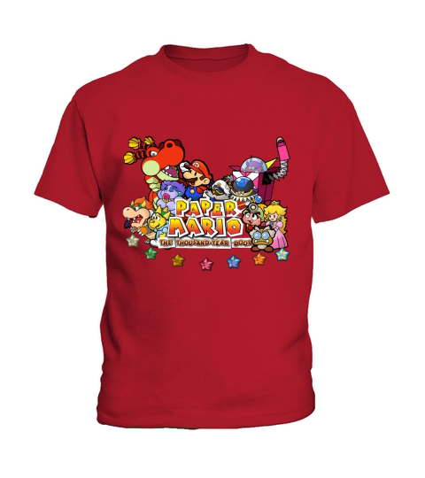 Paper Mario- The Thousand Year Door Kids T-Shirt