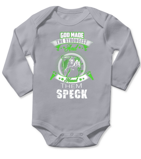 SPECK shirt, SPECK Family Name, SPECK Funny Name Gifts T Shirt Long Sleeve Baby One-Piece