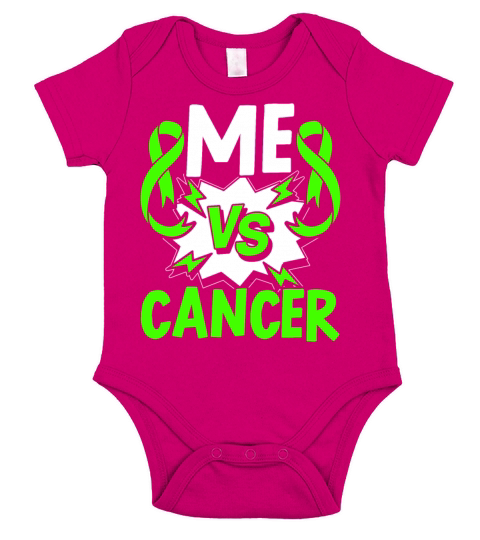 Me vs Liver Cancer Primary Hepatic Cancer Short Sleeve Baby One-Piece