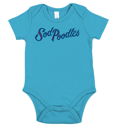 New Amarillo Sod Poodles Short Sleeve Baby One-Piece