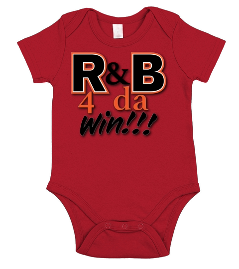 R B 4 da Win 1 Short Sleeve Baby One-Piece