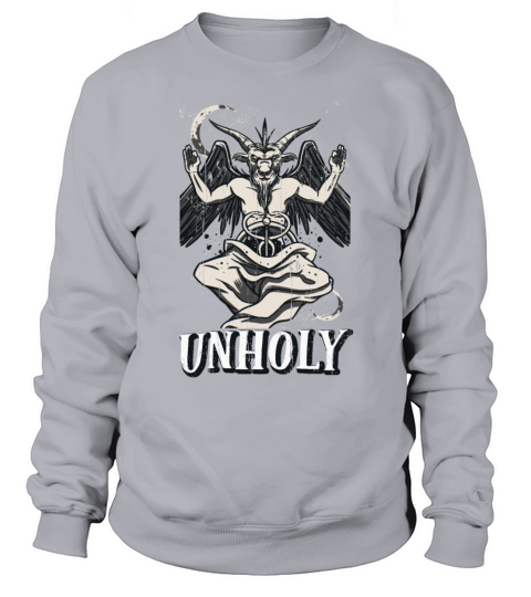 Baphomet Devil Tarot Card Occult Unholy Gothic Sweatshirt Unisex