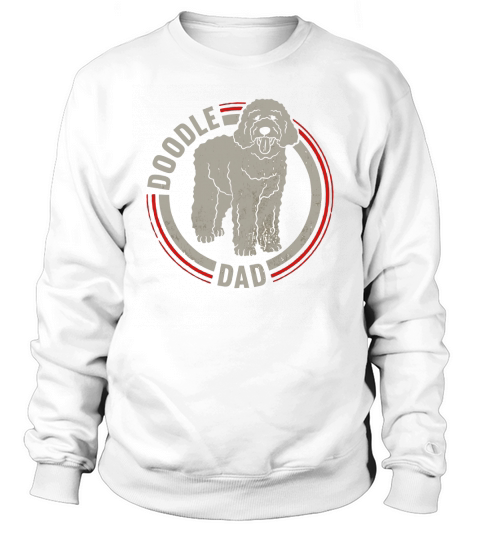 Mens Doodle Dad - Mens Goldendoodle Vintage T-Shirt Black Men B0743BL45J 1 Sweatshirt Unisex