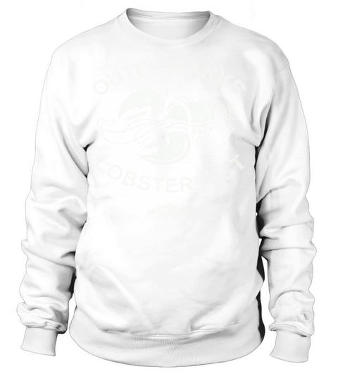 Outer Banks Lobsterfest OBX Retro Vintage White Sweatshirt Unisex