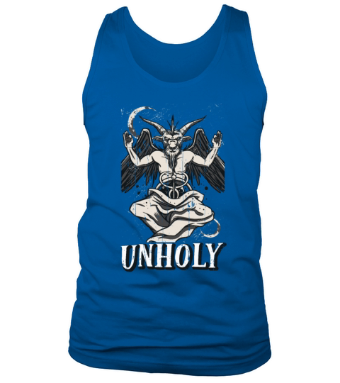 Baphomet Devil Tarot Card Occult Unholy Gothic Tank Top Unisex