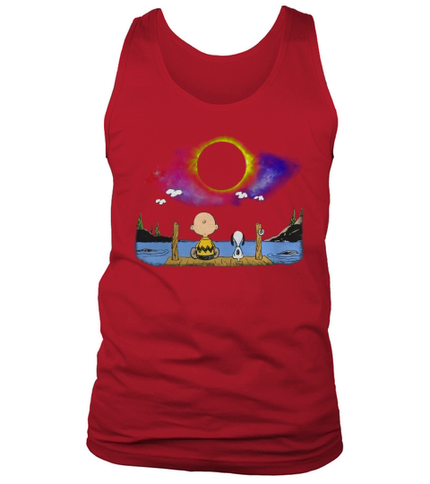 MB Snoopy and Charlie Tank Top Unisex