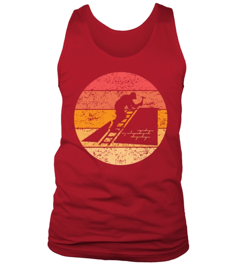 Roofer Profession Training Craftsman Retro Gift Tank Top Unisex