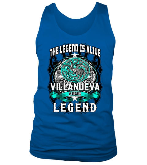 VILLANUEVA ENDLESS LEGEND 3 HEAD DRAGON Tank Top Unisex