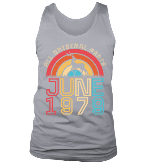 Year Of Construction 1979 In June Tank Top Unisex