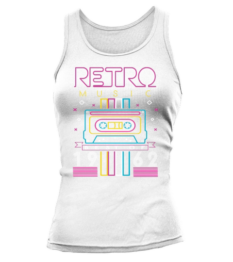 Best Of 1962 Retro Cassette Vintage Birthday Tank top Woman