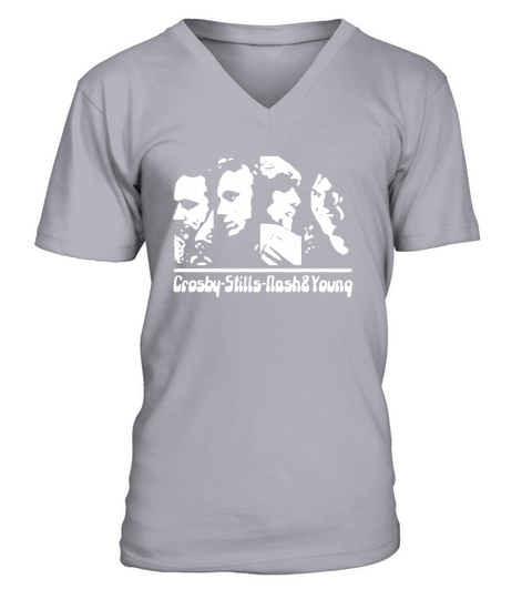 Crosby Stills Nash & Young shirt V-Neck T-shirt