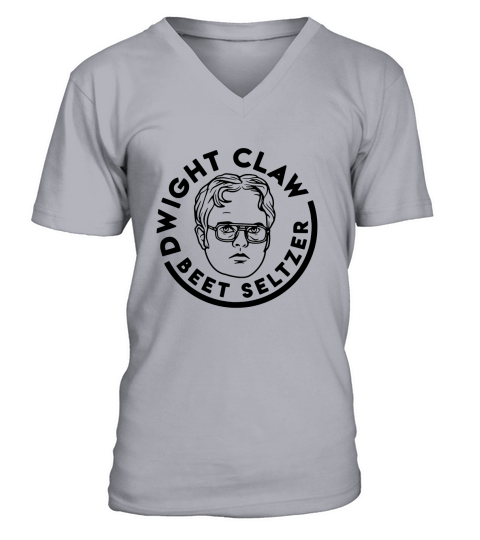 Dwight Claw Beet Seltzer shirt V-Neck T-shirt