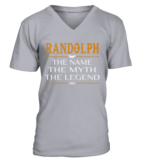 Randolph Legend Name Randolph  TeeForRandolph V-Neck T-shirt