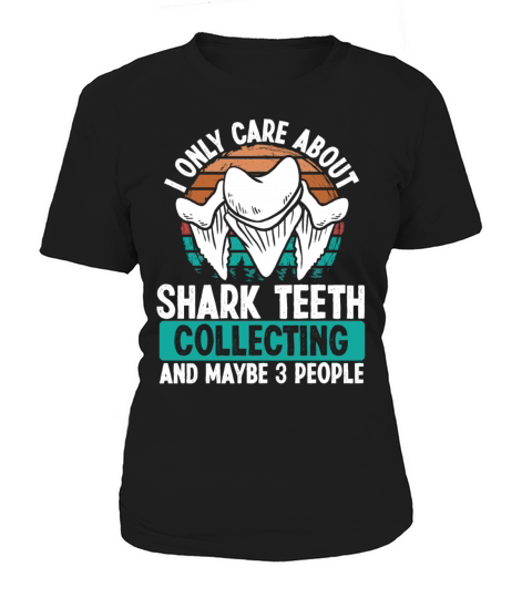 Hunter Vintage about Shark Teeth Collecting Women's T-Shirt