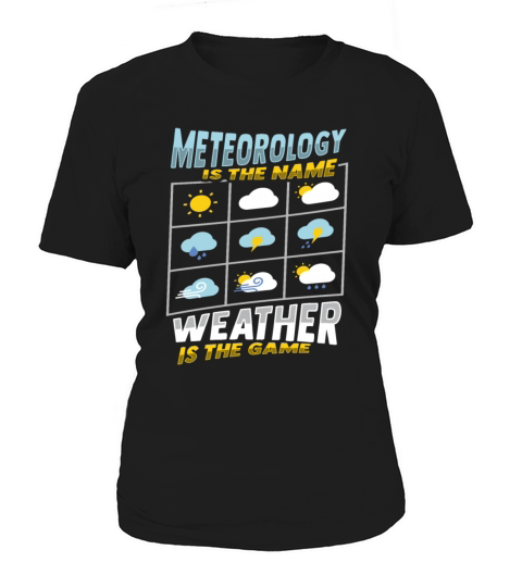 Meteorologist Weather Forecast Weatherman Women's T-Shirt