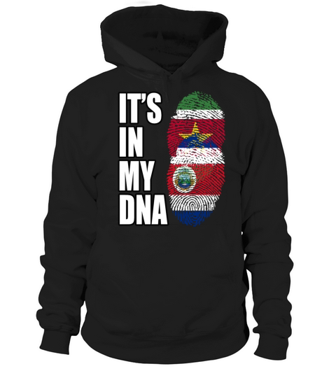 Surinamese And Croatian Vintage Heritage DNA Flag Hoodie Unisex