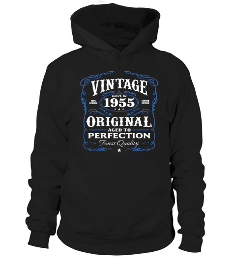 Vintage Made In 1955 T-Shirt 63rd Birthday Gift Hoodie Unisex
