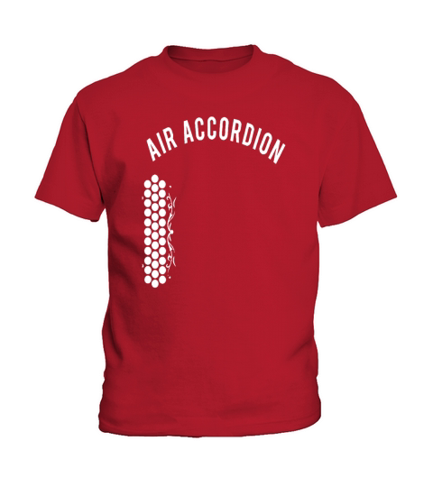 mens air accordion t shirt funny musician music tee shirt Kids T-Shirt