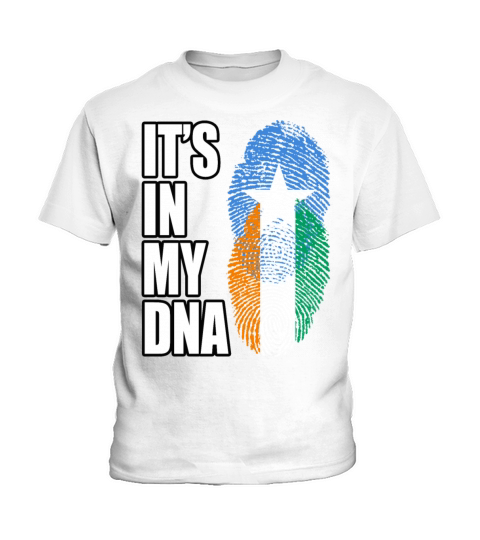 Somali And Ivorian Vintage Heritage DNA Flag Kids T-Shirt