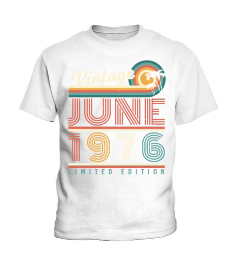 Vintage June 1976 Kids T-Shirt