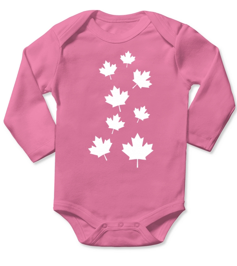 Canada maple leafs Long Sleeve Baby One-Piece