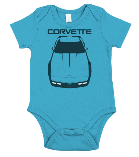 C4 - Corvette Short Sleeve Baby One-Piece