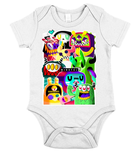 Doodle FUN TIME CREW 333 Short Sleeve Baby One-Piece