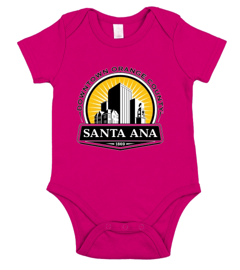 Santa Ana Short Sleeve Baby One-Piece
