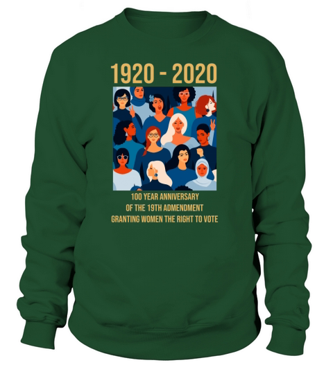 100 Year Anniversary Of The 19th Amendment Women’s Right shirt - Baby Onesie Sweatshirt Unisex